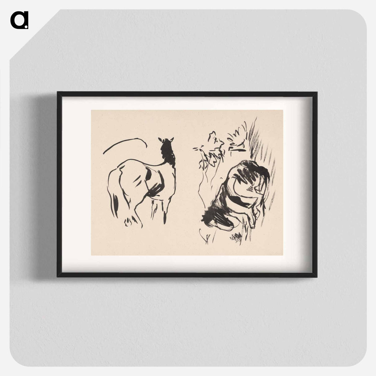 Horses - アーノルド ピーター ワイズ クビンチャン Poster.