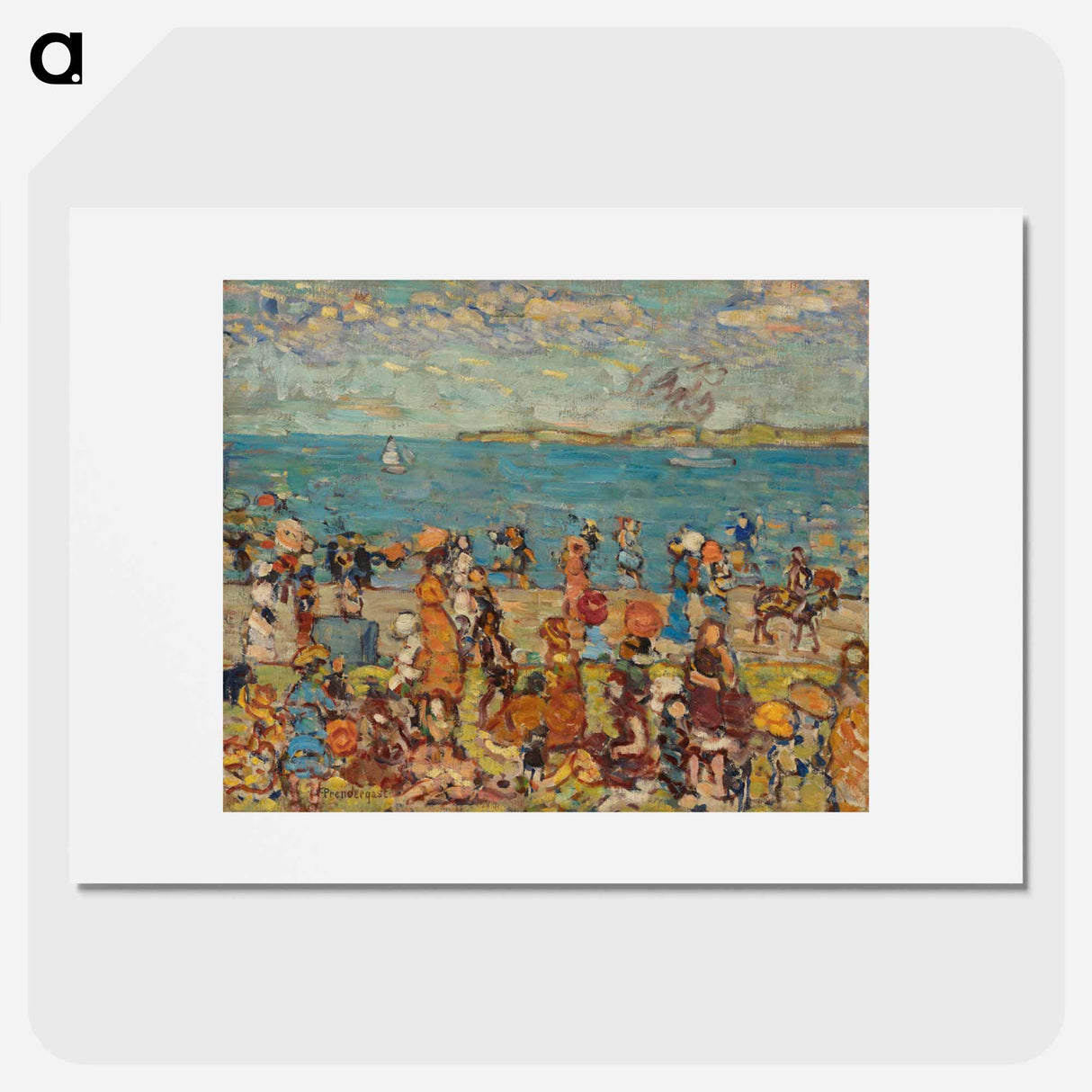 アートポスター-Beach Scene
- バーンズ・コレクション Poster.