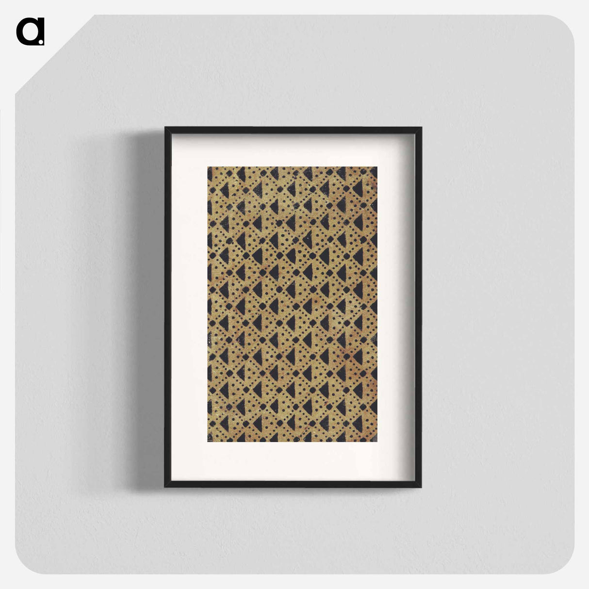 アートポスター-Decorative Paper from Rym Journaal der ontmoetingen van alle het scheepsvolk
- 大英図書館 Poster.