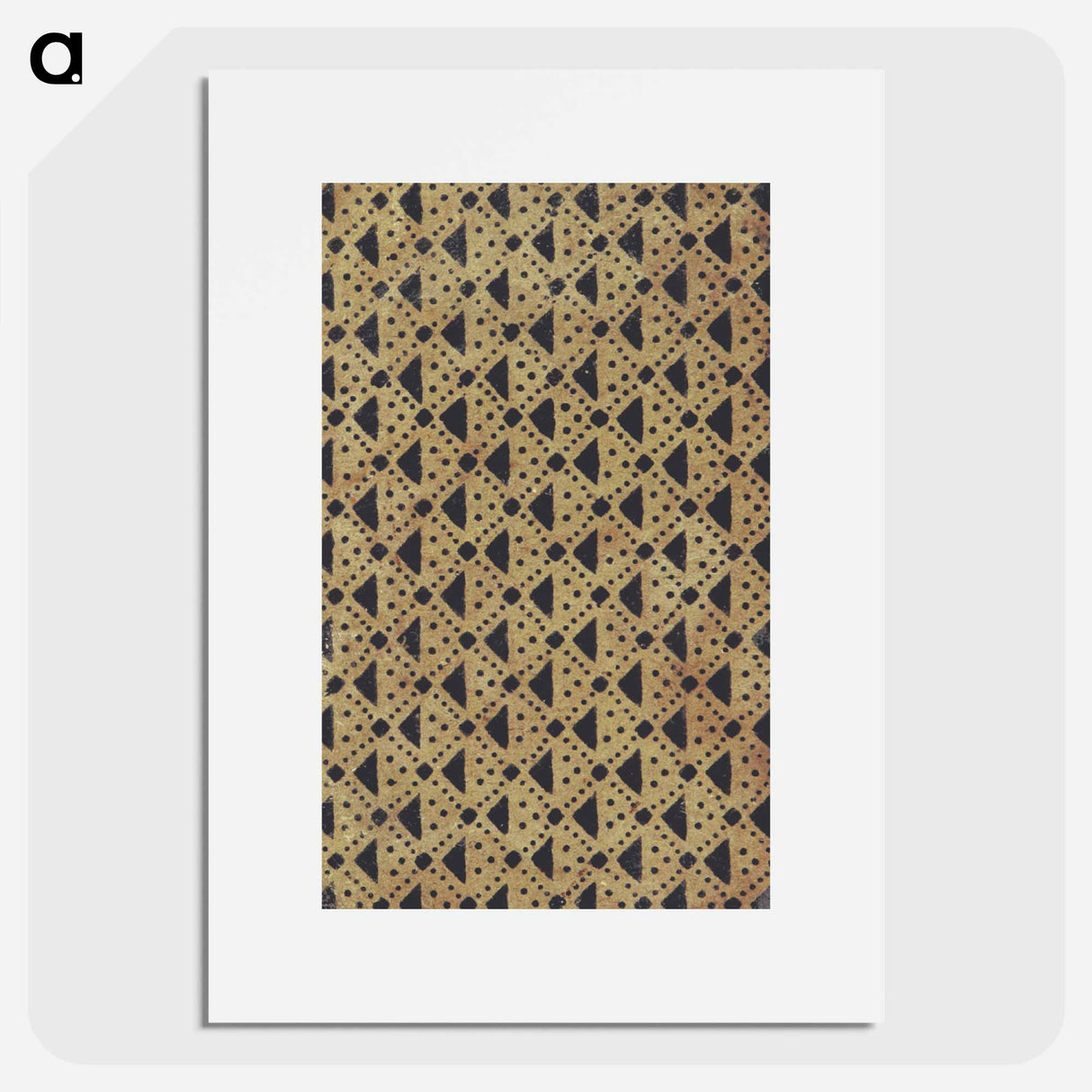 アートポスター-Decorative Paper from Rym Journaal der ontmoetingen van alle het scheepsvolk
- 大英図書館 Poster.