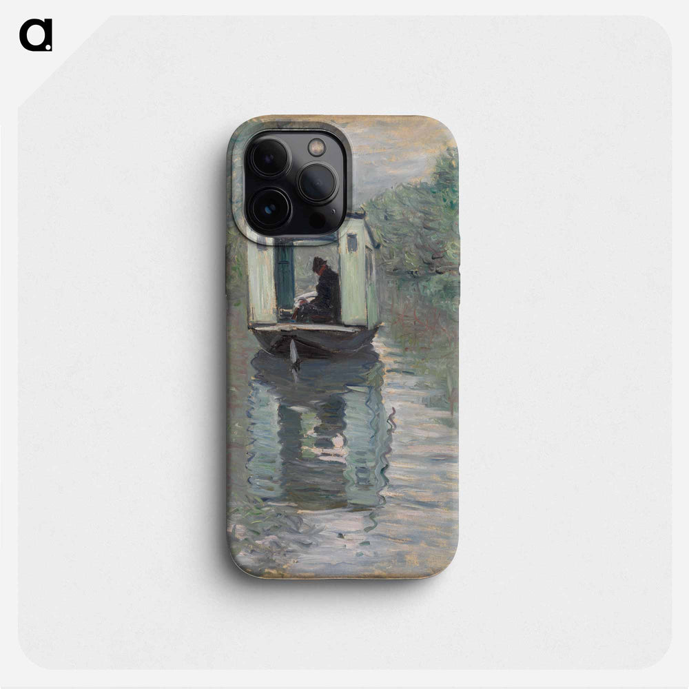 The Studio Boat - Claude Monet Phone Case.