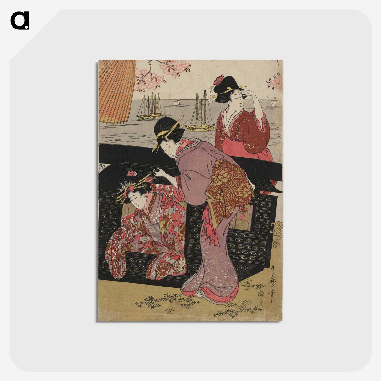 2-13_Kitagawa-Utamaro_postcard