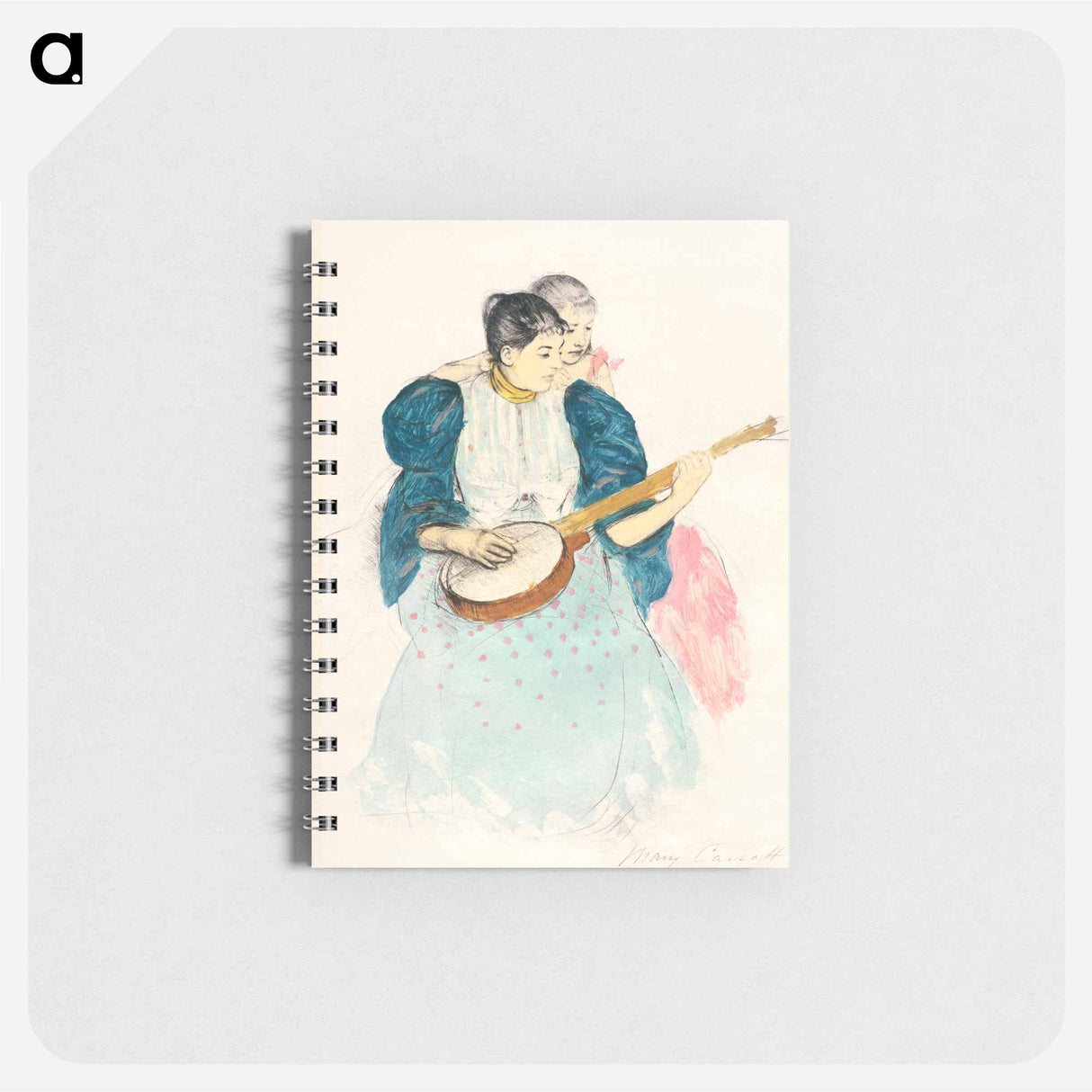 The Banjo Lesson - メアリー カサット Memo.