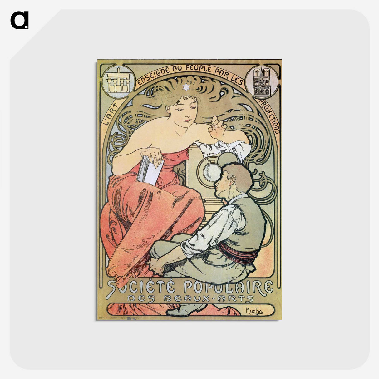 2-14_Alphonse-Mucha_postcard