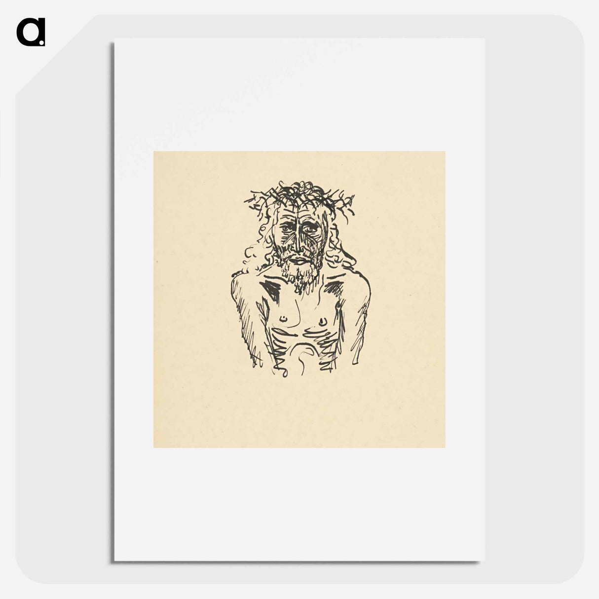 Vir dolorum - アーノルド ピーター ワイズ クビンチャン Poster.