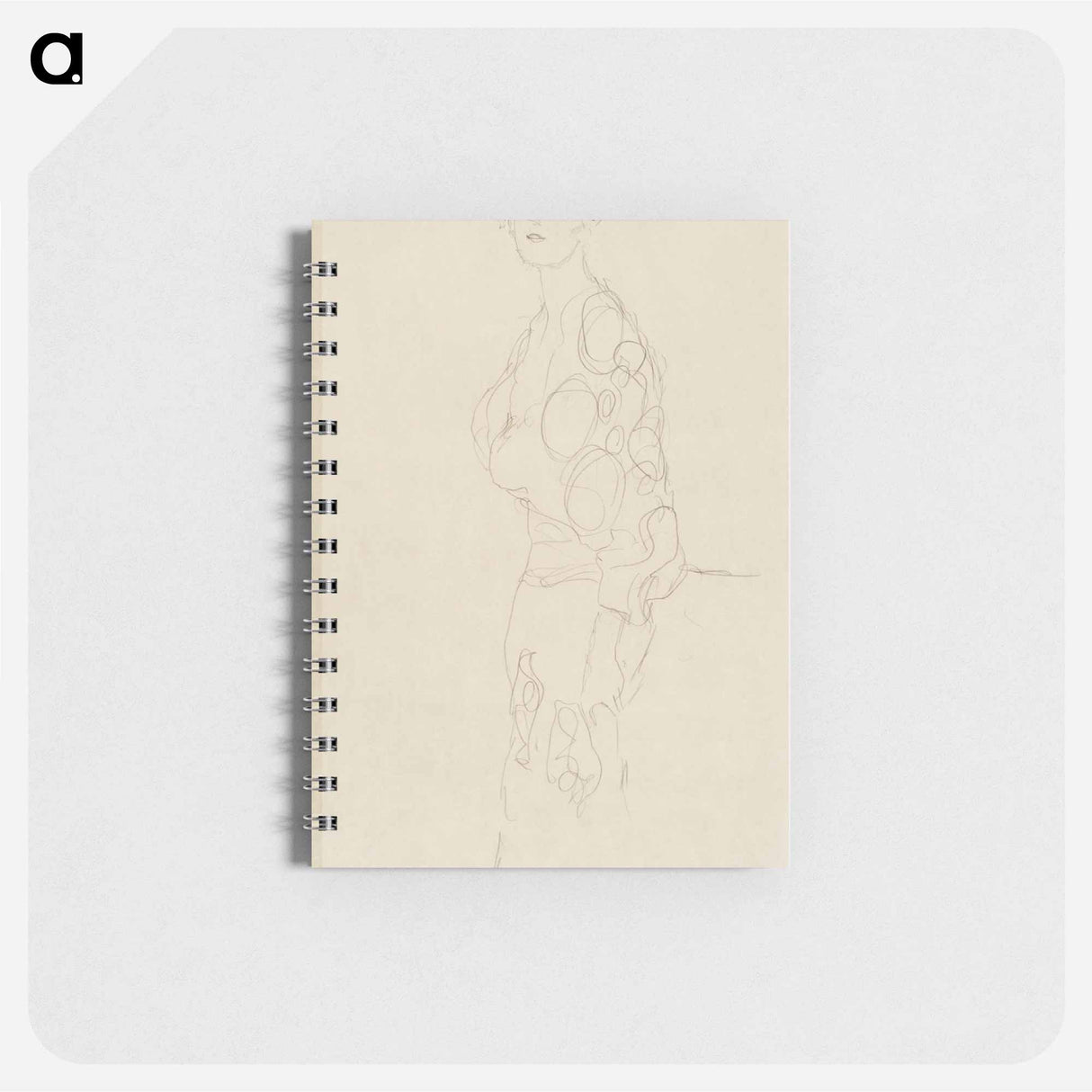 Standing Woman - グスタフ クリムト Memo.