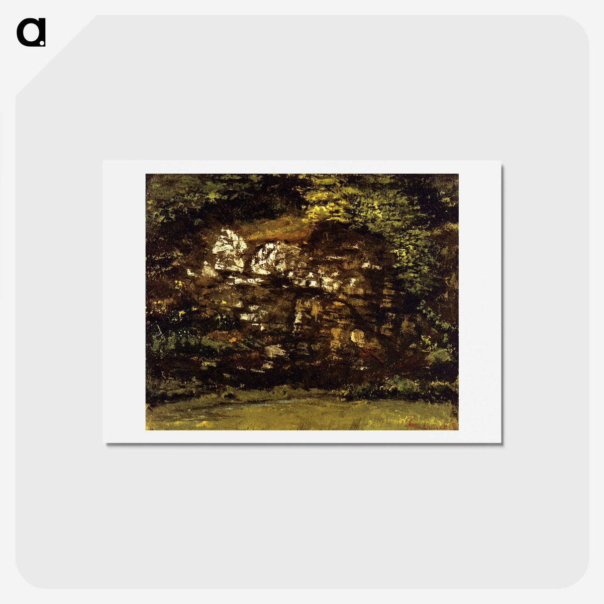 2-14_Gustave-Courbet_hagaki