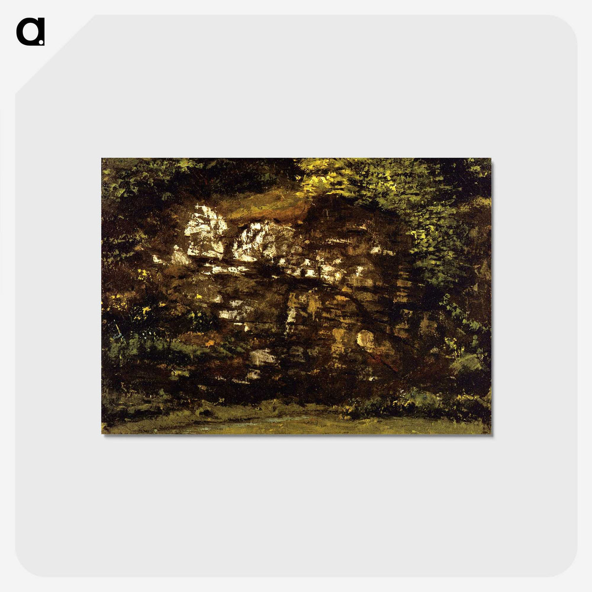 2-14_Gustave-Courbet_postcard