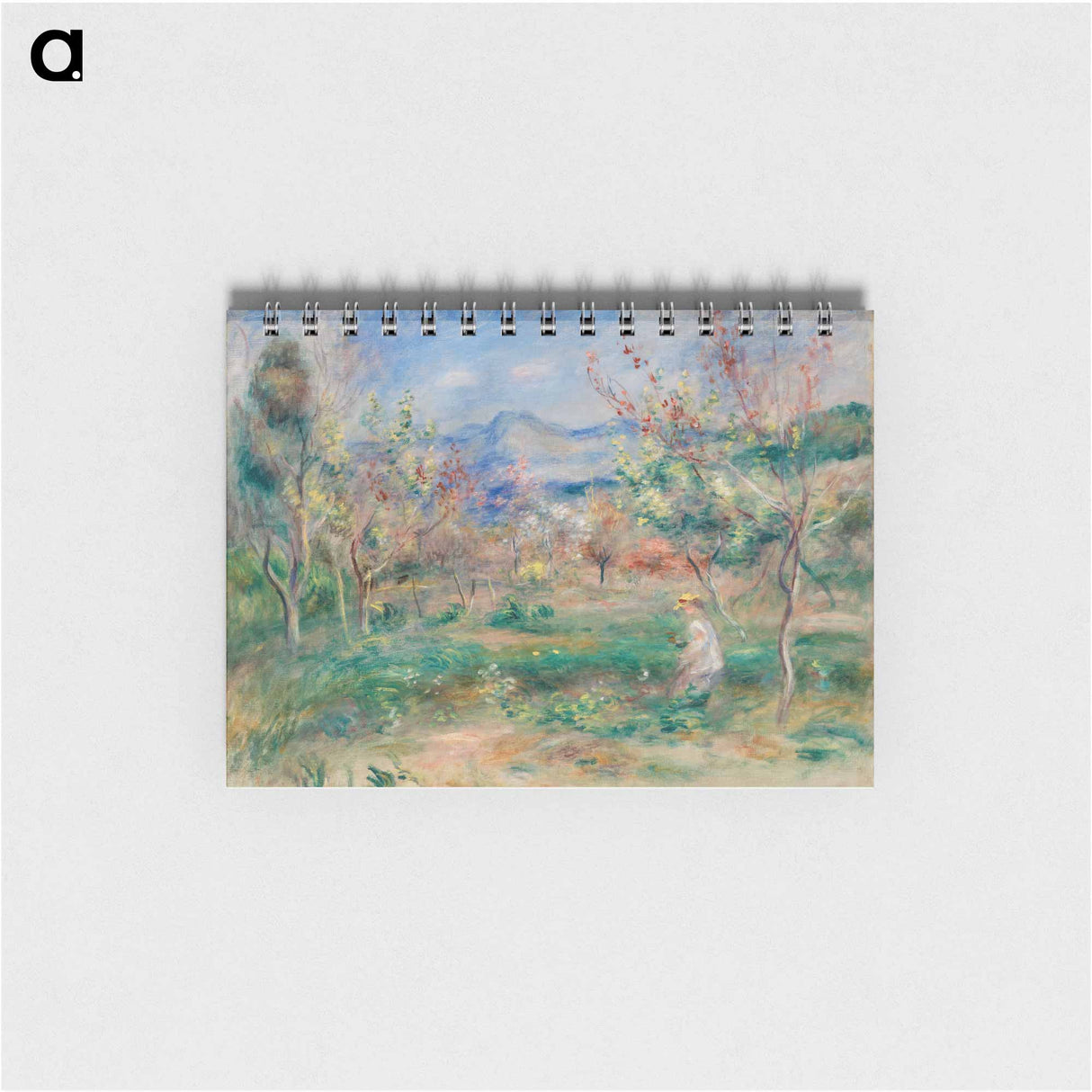 Landscape (Paysage) - ピエール オーギュスト ルノワール Memo.