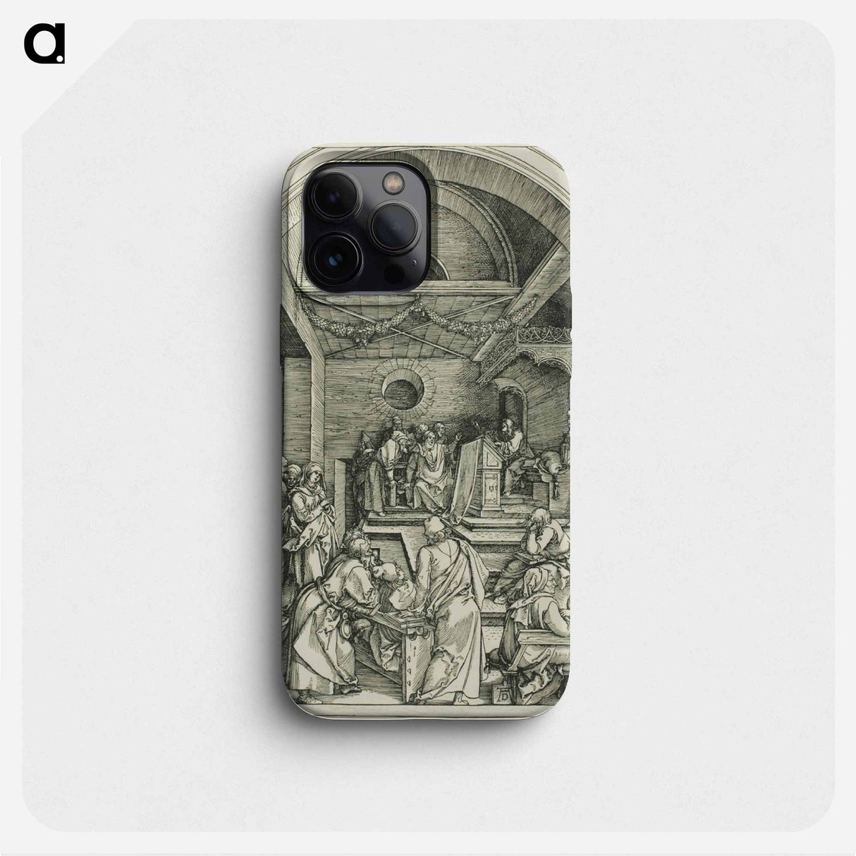 Christ Among the Doctors - アルブレヒト デューラー Phone Case.