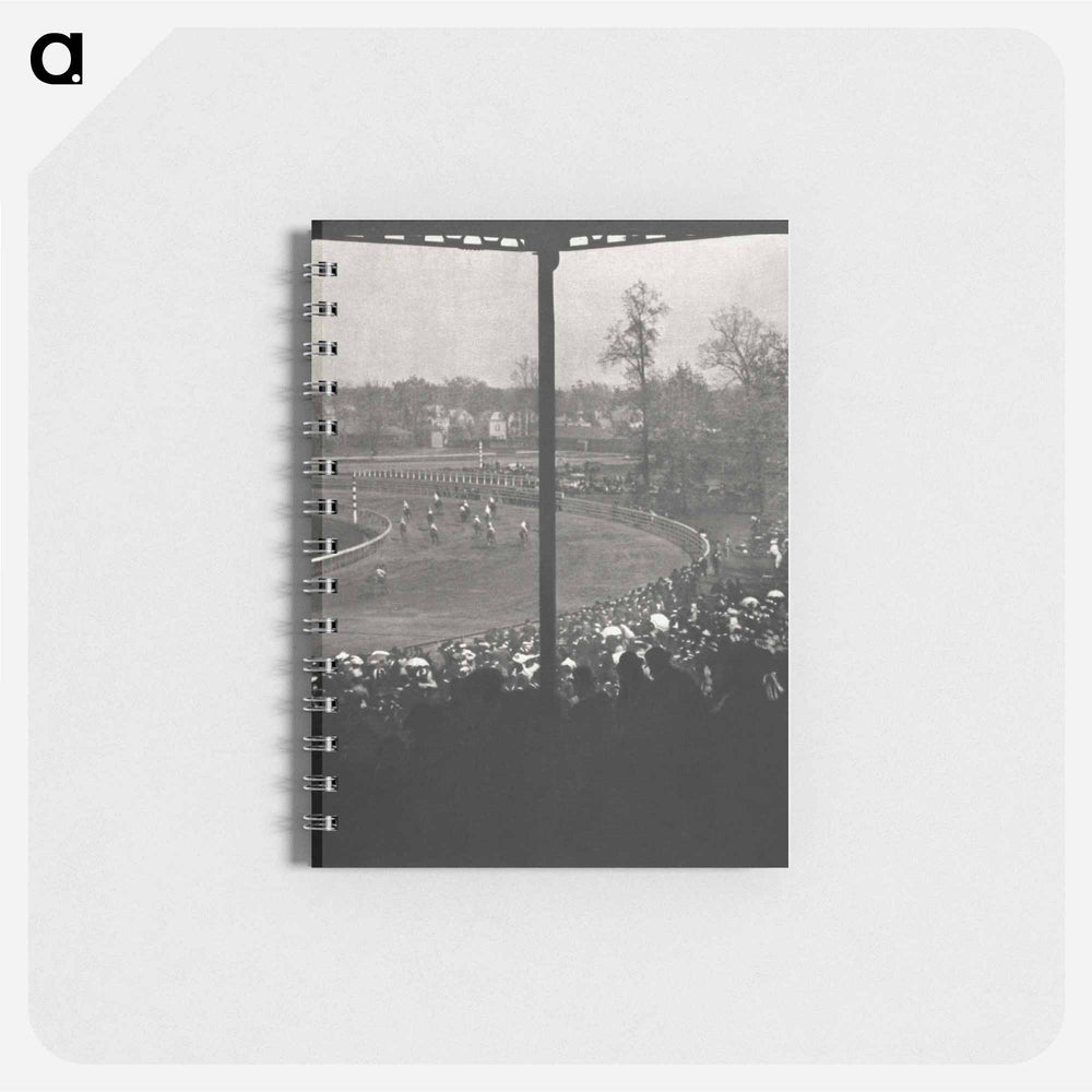 Going to the Post, Morris Park - アルフレッド スティーグリッツ Memo.
