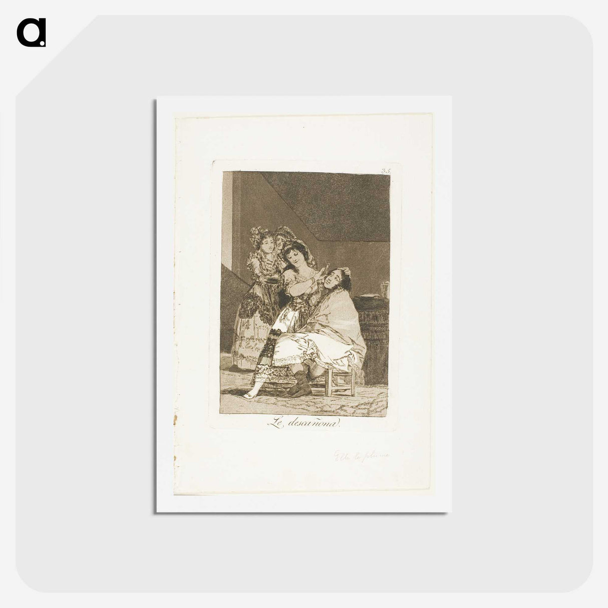 2-15_Francisco-de-Goya_hagaki