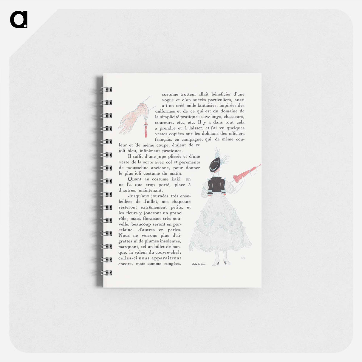 Gazette du Bon Ton fashion illustration by George Barbier - ジョルジュ バルビエ Memo.