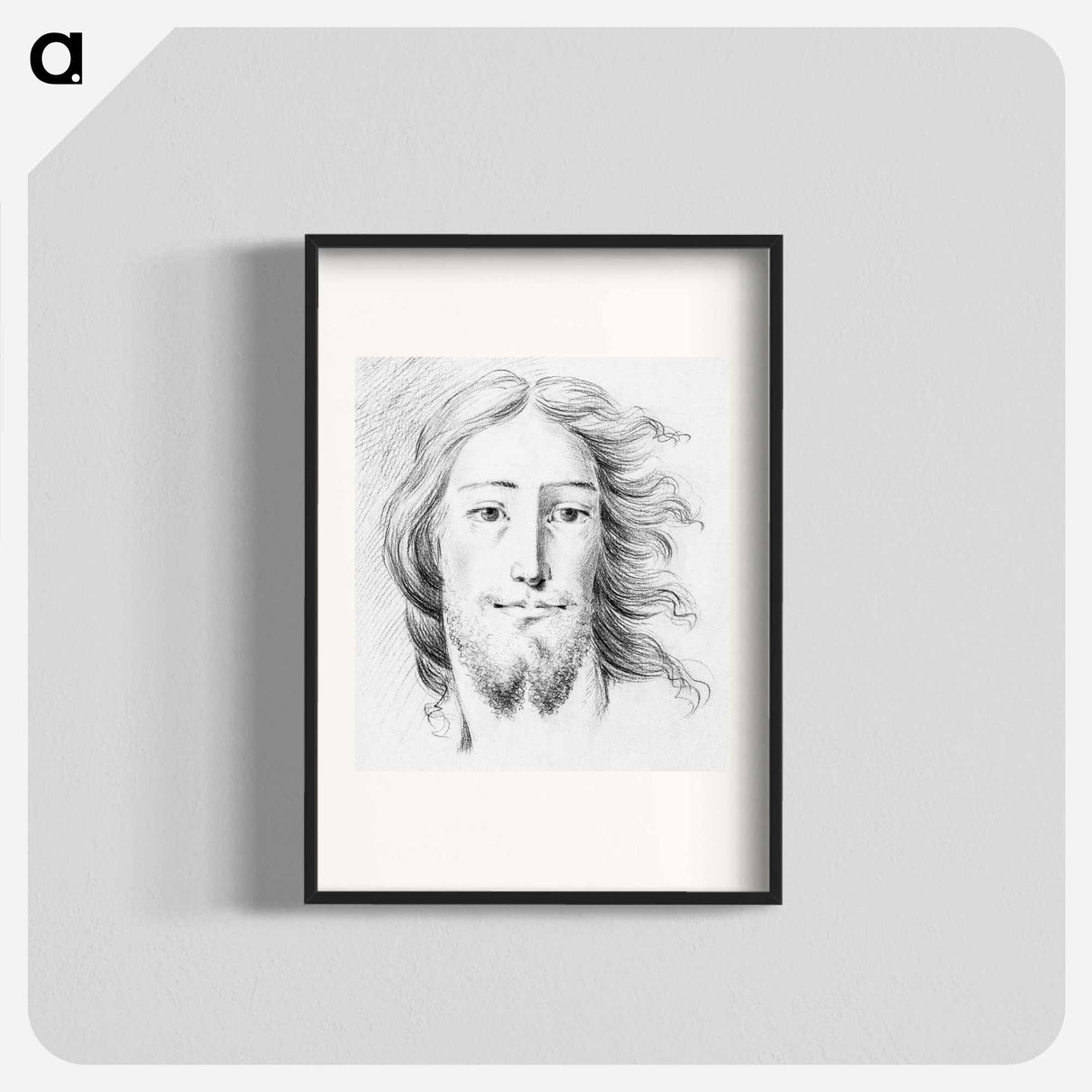 Christ sketch - ジャン ベルナール Poster.