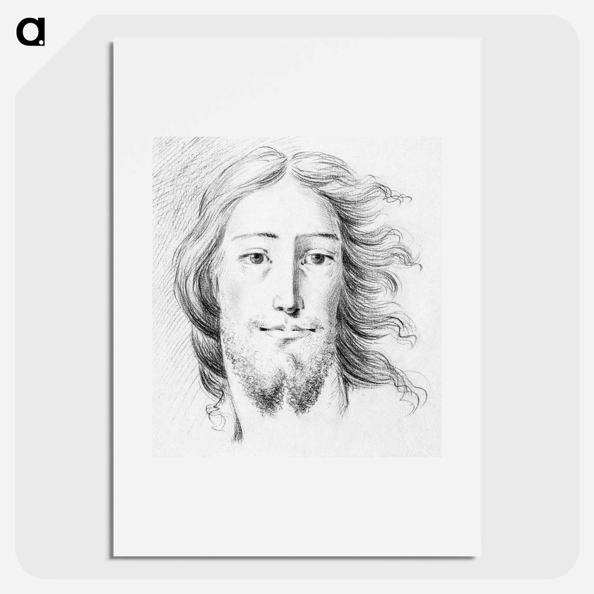 Christ sketch - ジャン ベルナール Poster.