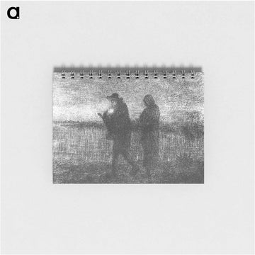 The flight into Egypt - ジャン フランソワ ミレー Memo.