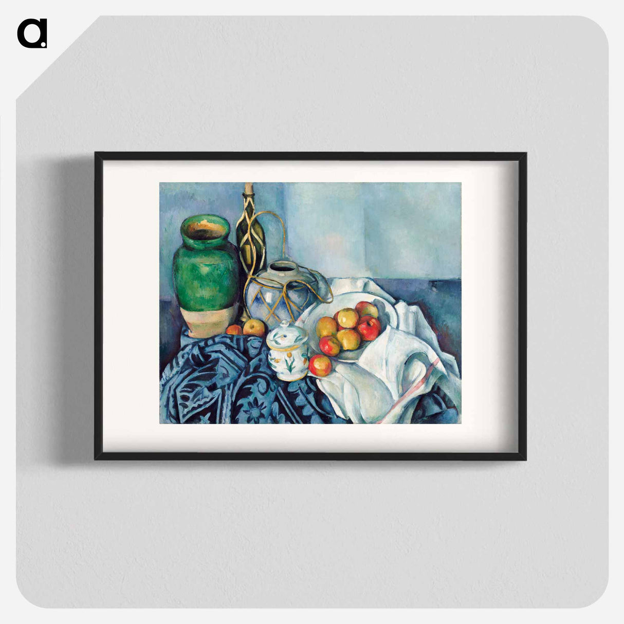 At the Water's Edge - Paul Cezanne Poster.