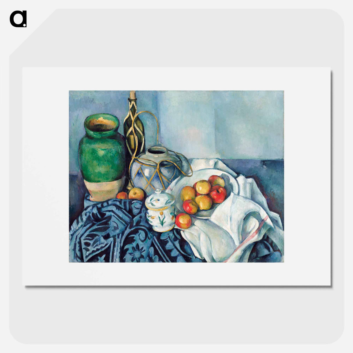 At the Water's Edge - Paul Cezanne Poster.