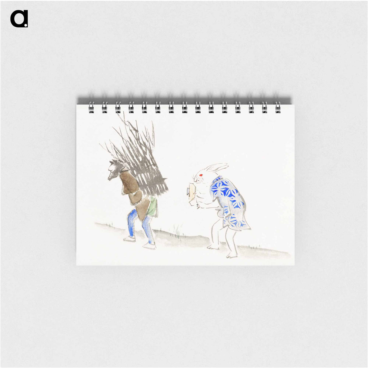 アートメモ帳-Album of Ichiryusai Hiroshige's Sketches
- 歌川 広重 Memo.