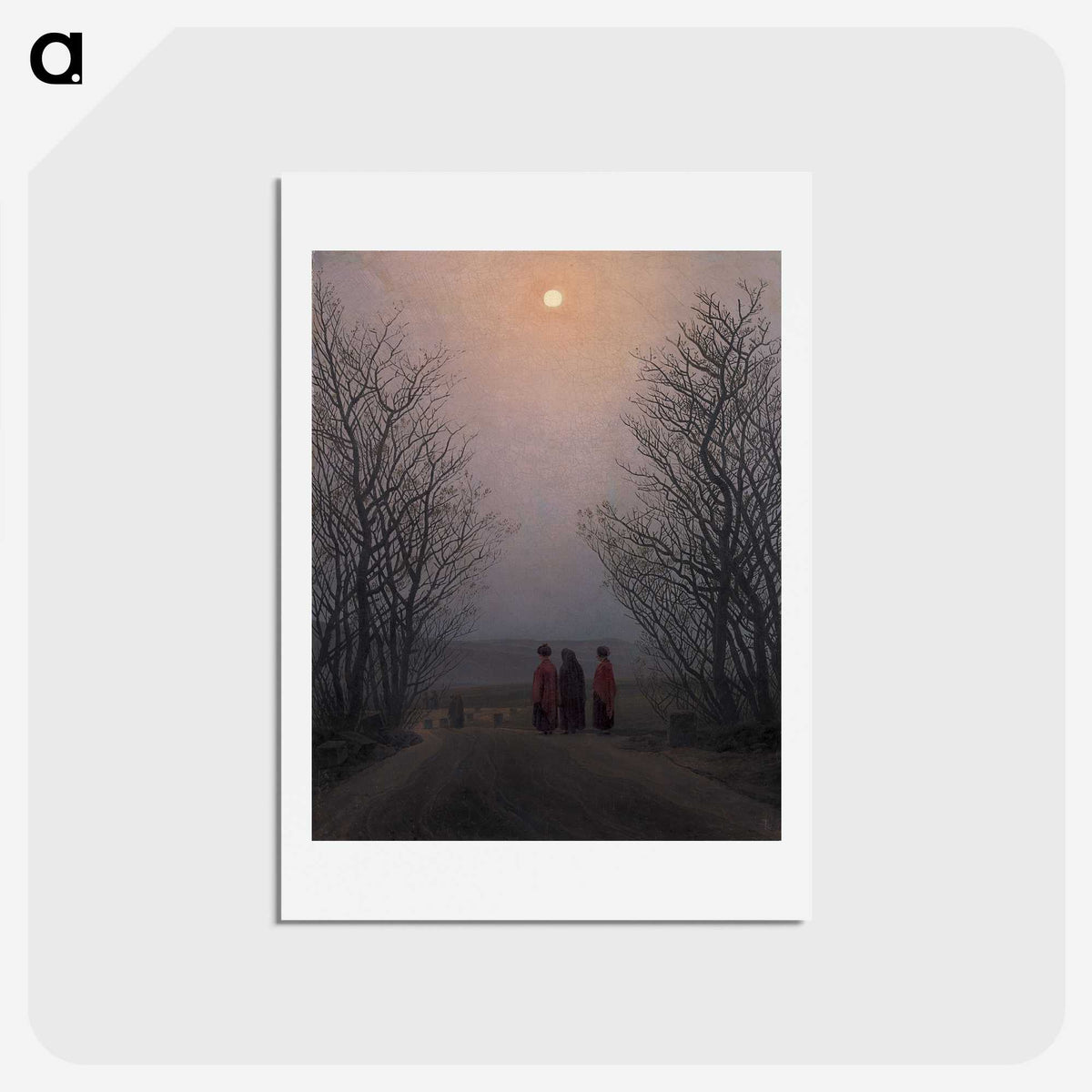 2-17_Caspar-David-Friedrich_hagaki
