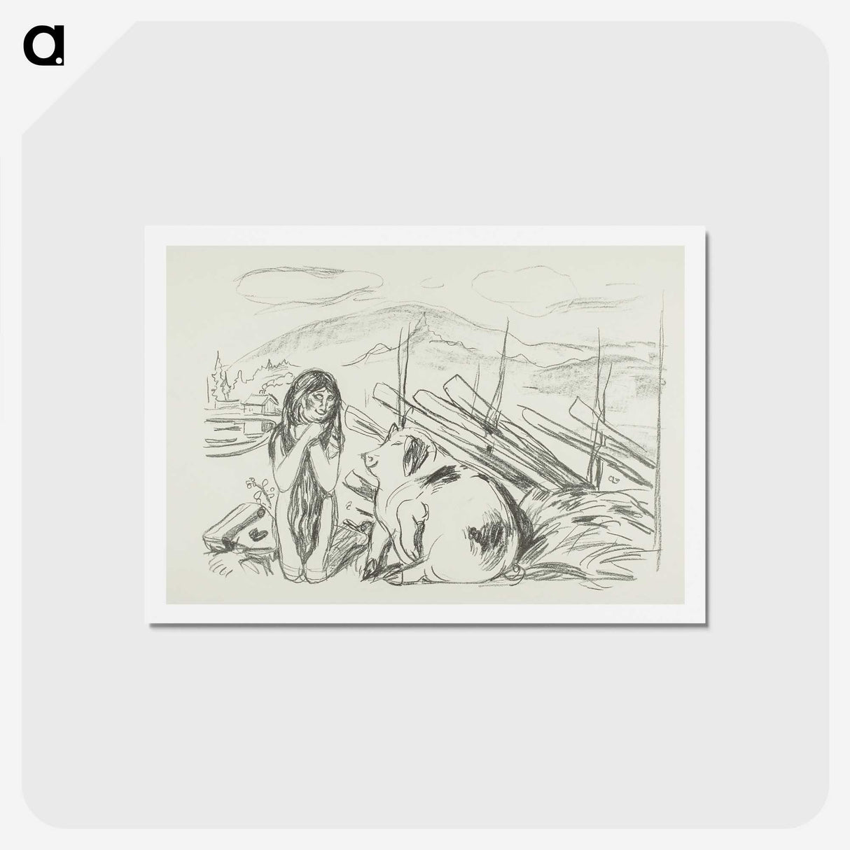 2-17_Edvard-Munch_hagaki