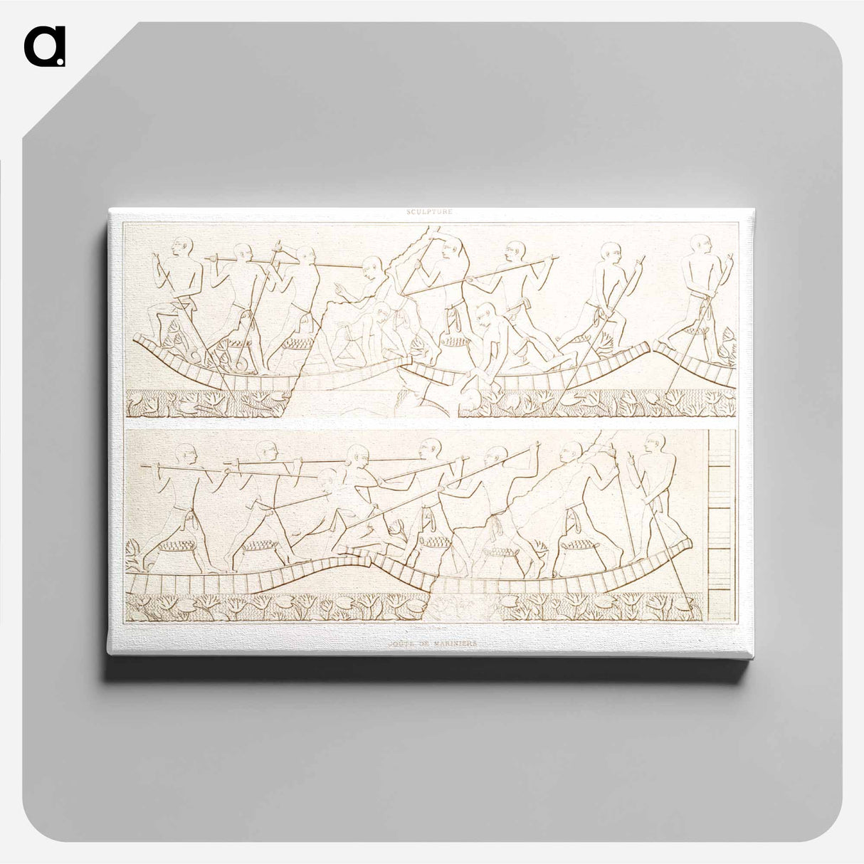 アートパネル-Joust of Sailors
- エジプト美術史 Canvas.