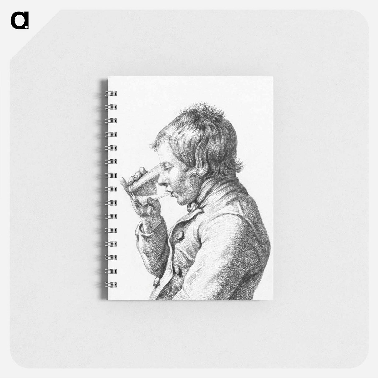 Boy, drinking from a glass - ジャン ベルナール Memo.