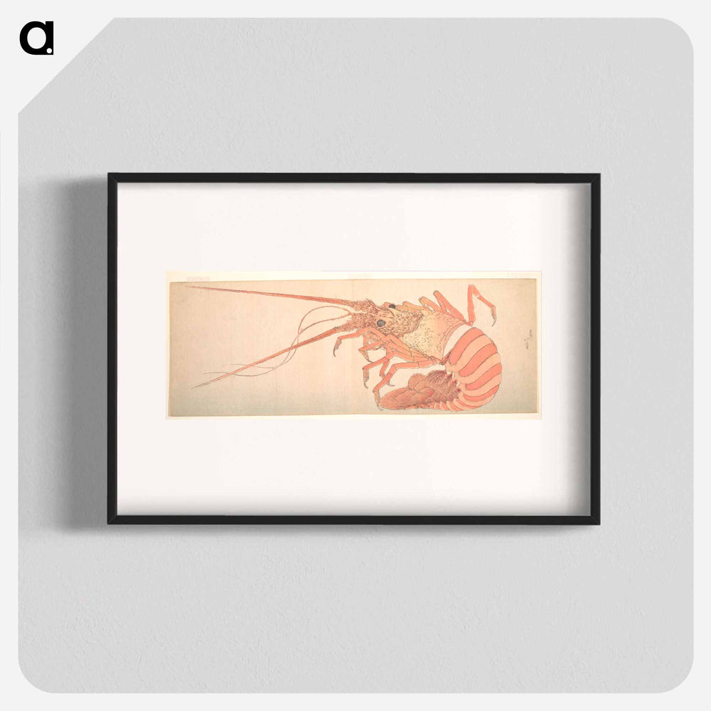 Large Lobster - 葛飾 北斎 Poster.