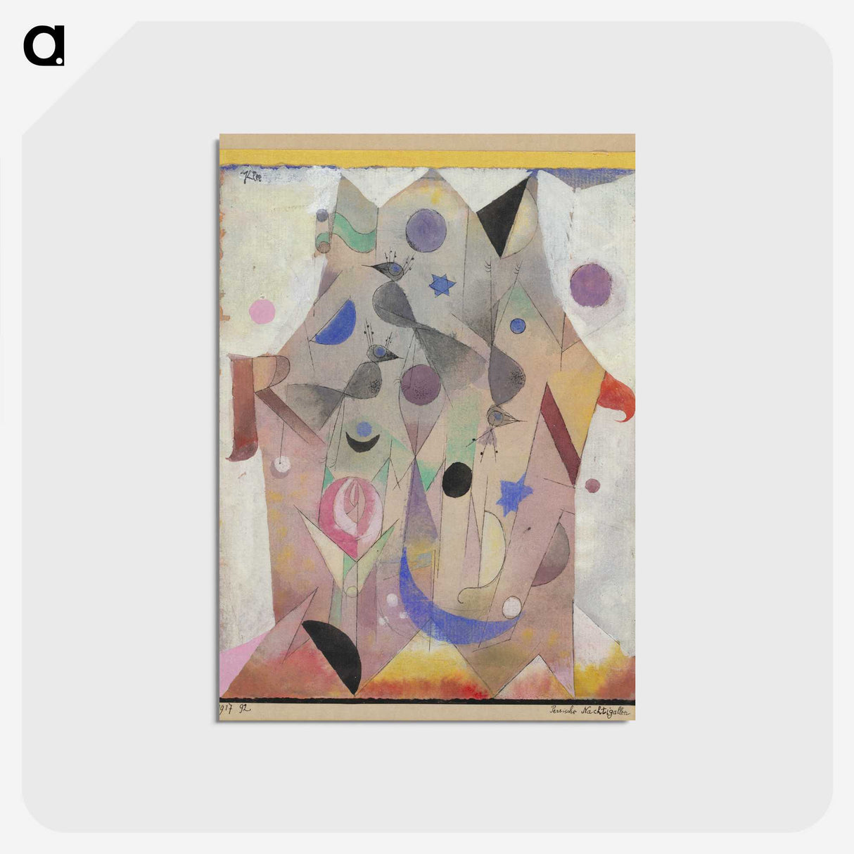 2-17_Paul-Klee_postcard