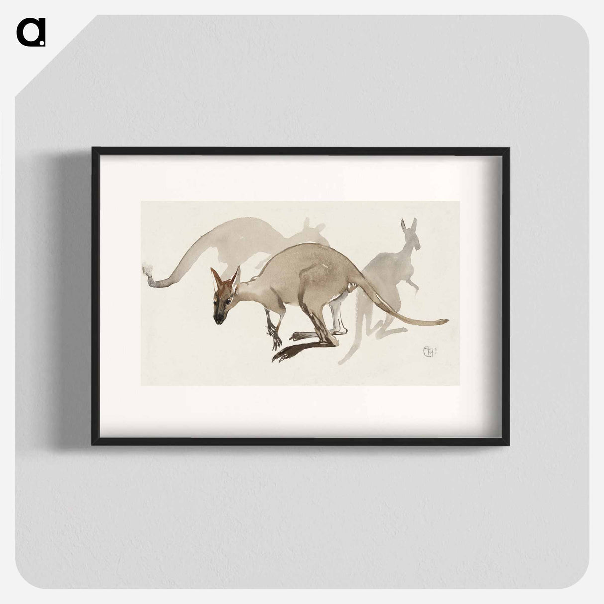 Kangoeroes - Theo Van Hoytema Poster.