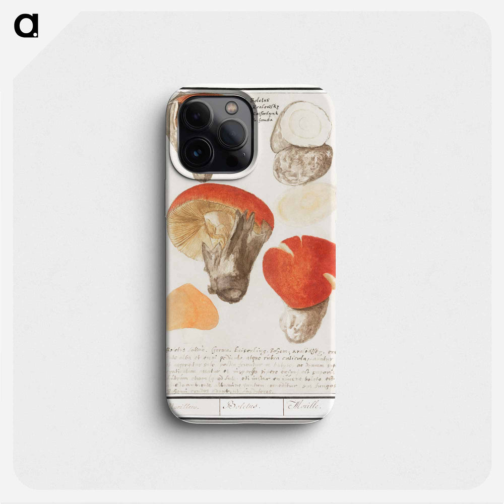 Boleten, Boletales - アンセルムス ボエティウス デ ブート Phone Case.