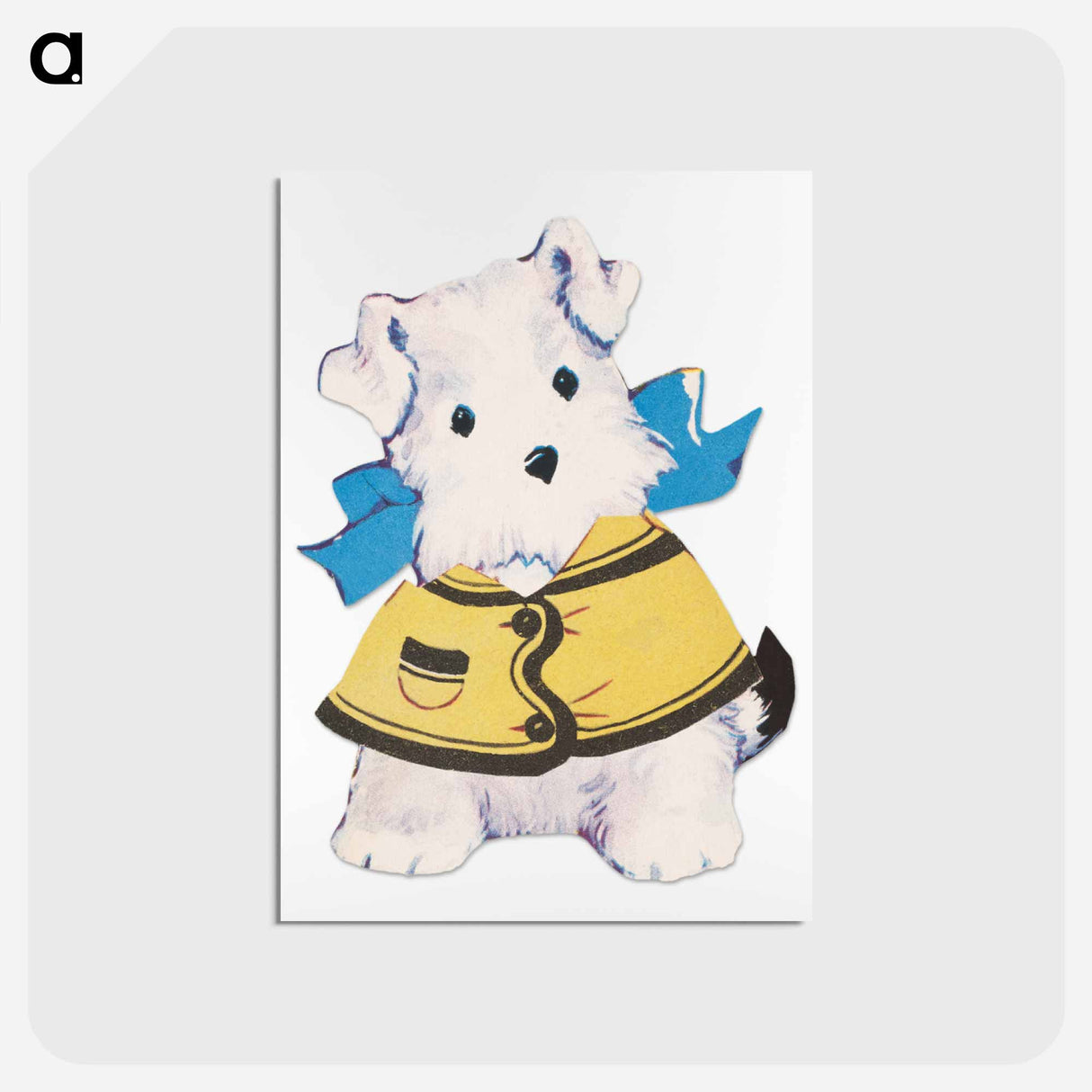 アートポストカード-Bitsy Paper Doll Dog
- ボストン公共図書館 Postcard.