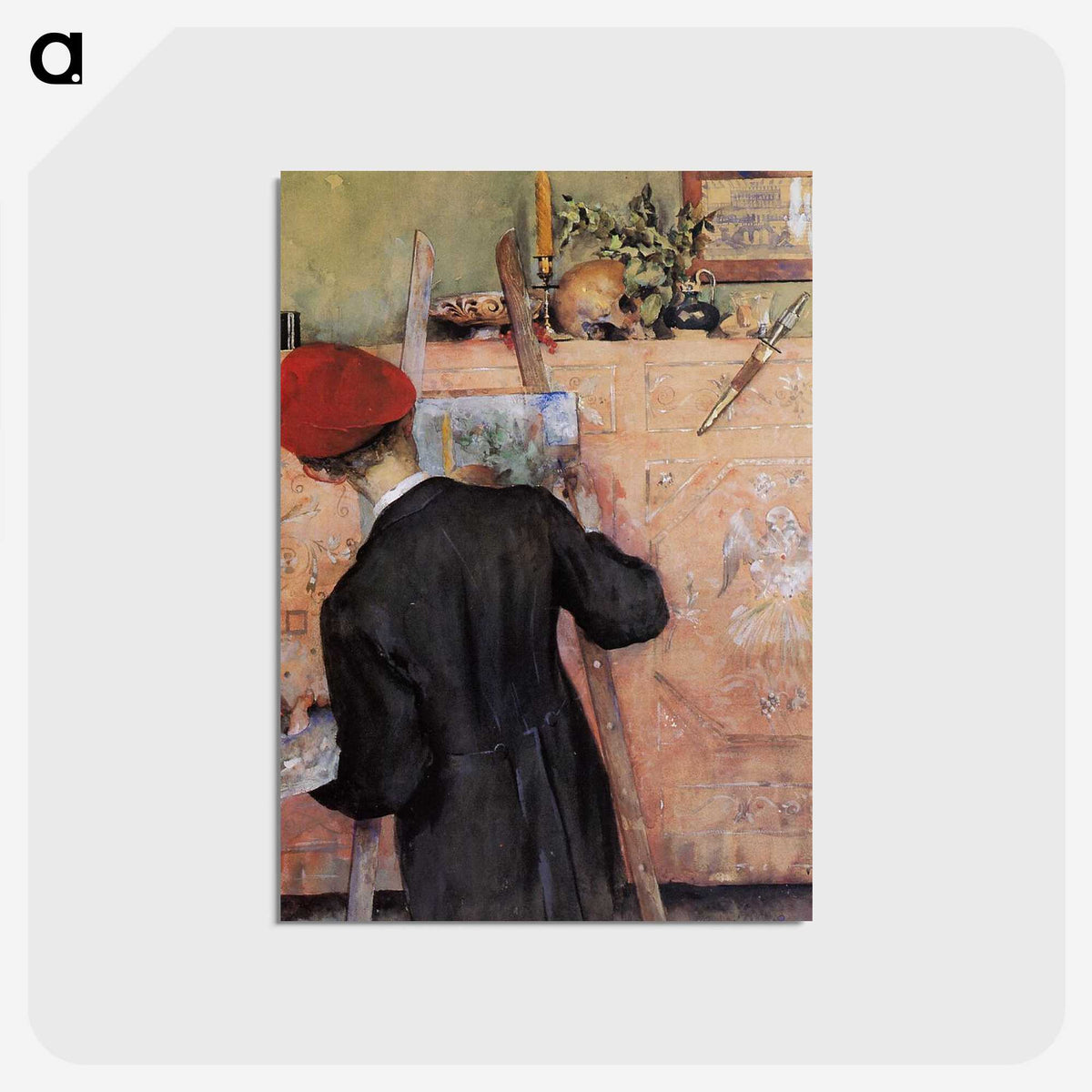 2-18_Carl-Larsson_postcard