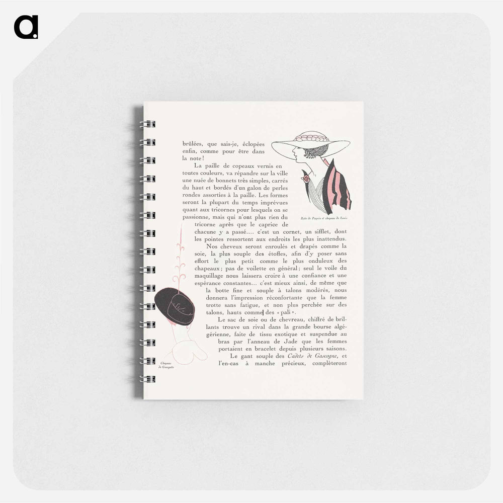 Atours simples: dameshoeden - ジョルジュ バルビエ Memo.