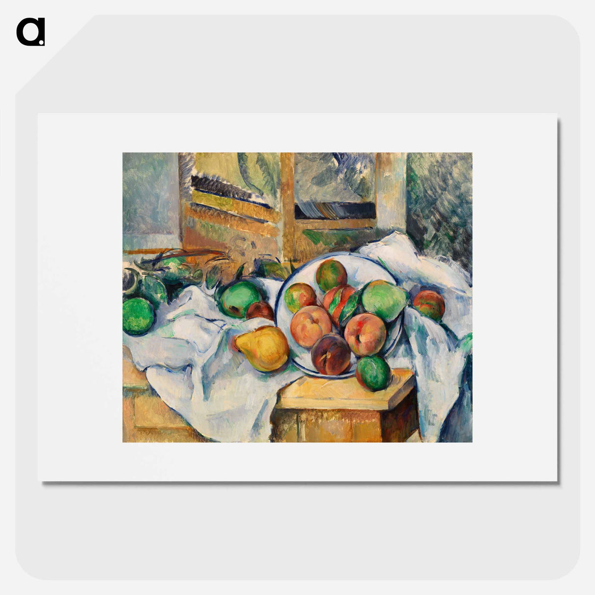アートポスター-A Table Corner - ポール セザンヌ Poster.