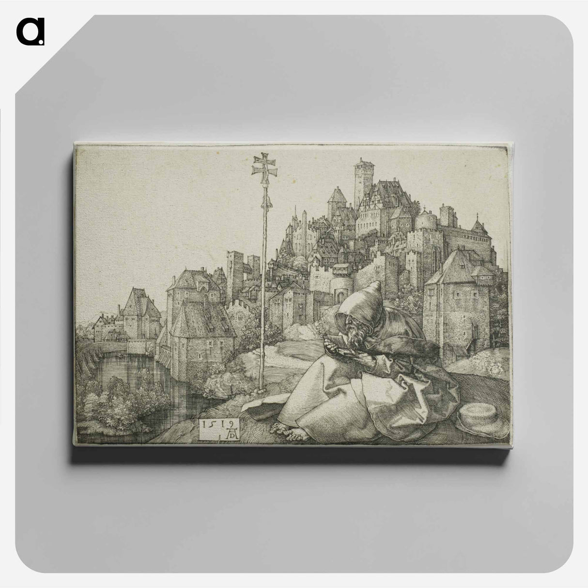 St. Anthony - アルブレヒト デューラー Canvas.