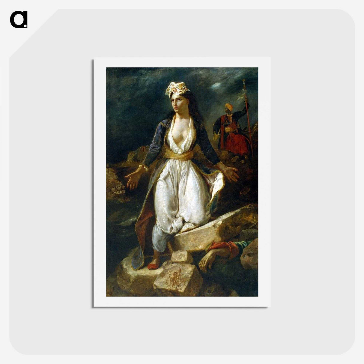 2-19_Eugene-Delacroix_hagaki
