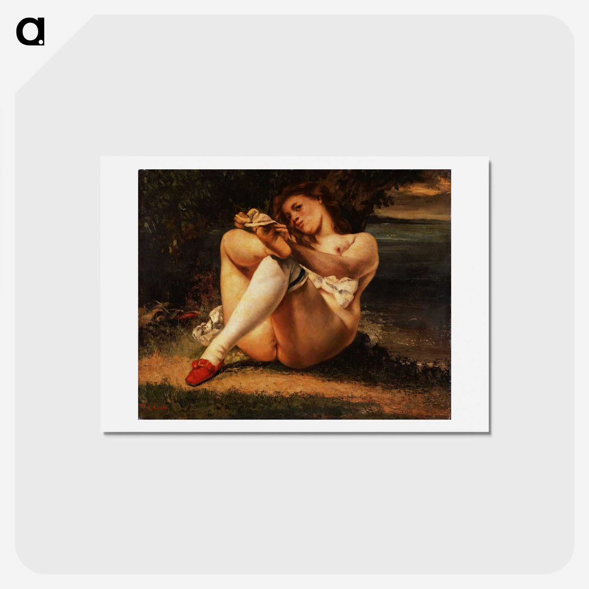 2-19_Gustave-Courbet_hagaki