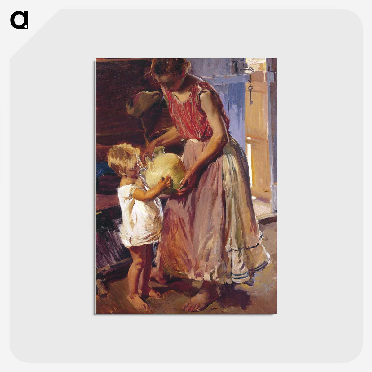 2-19_Joaquin-Sorolla_postcard