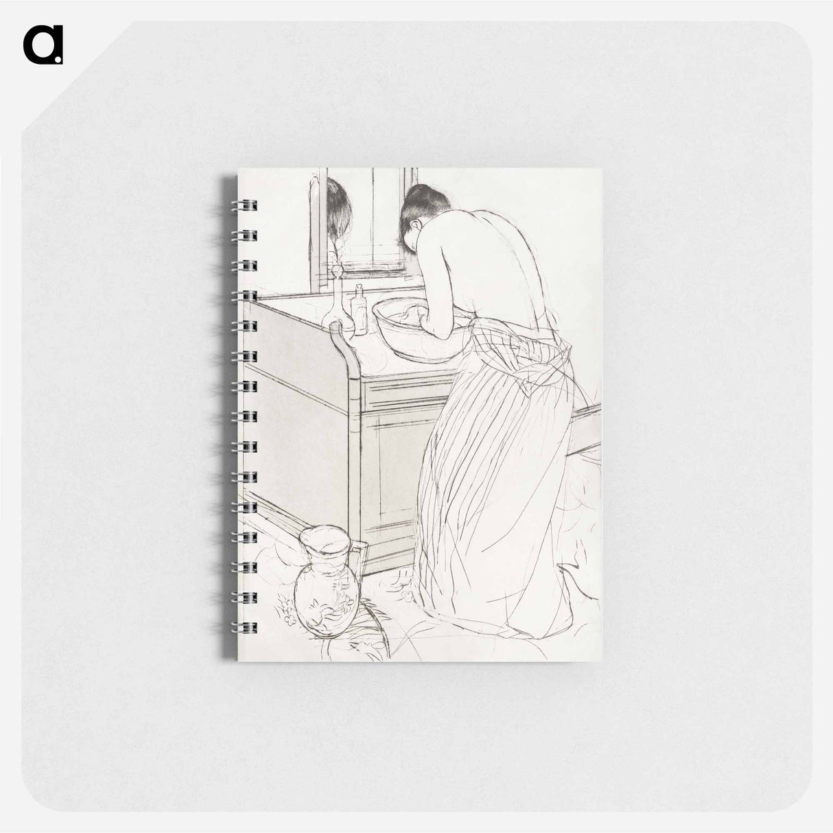 Woman Bathing - メアリー カサット Memo.