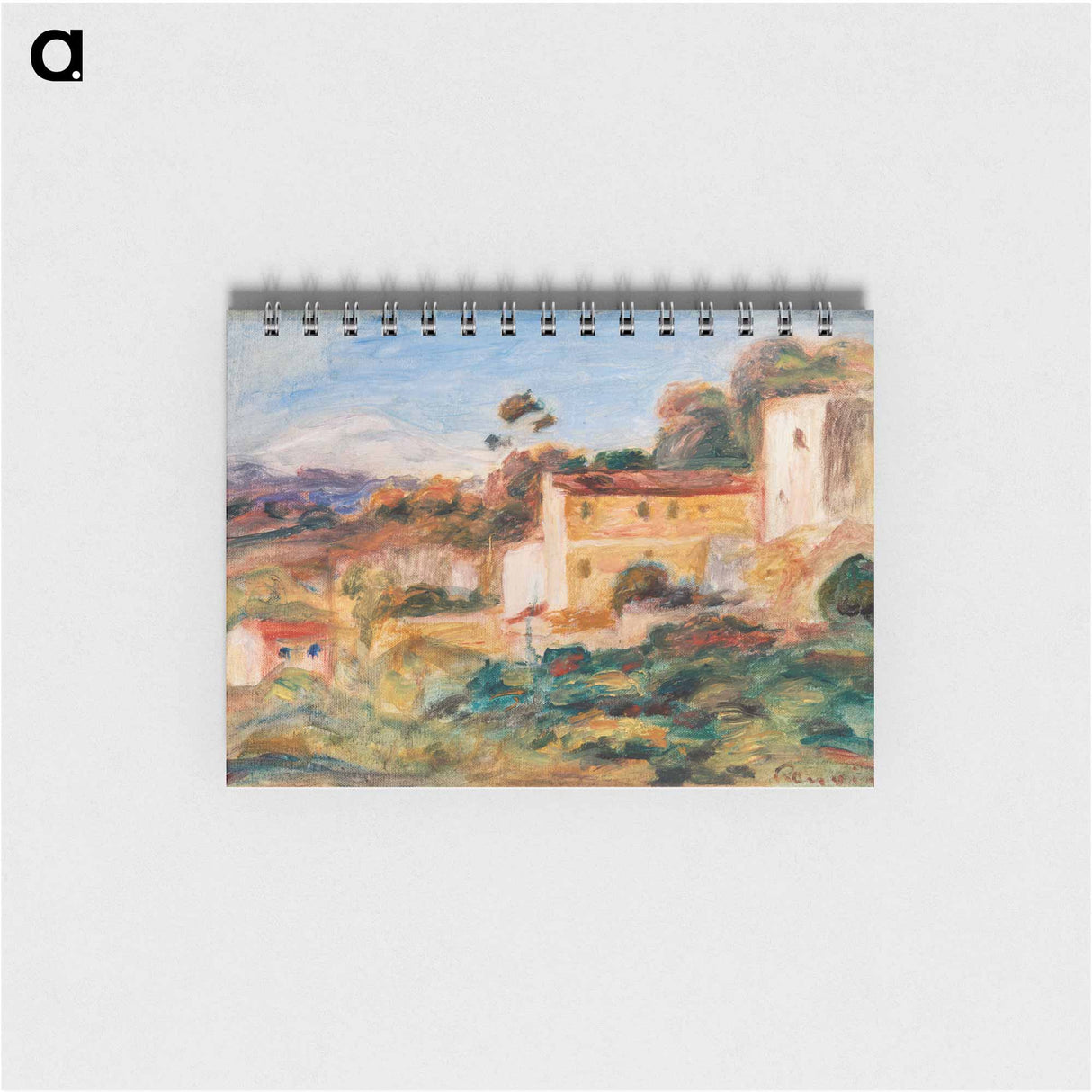 Landscape (Paysage) - ピエール オーギュスト ルノワール Memo.