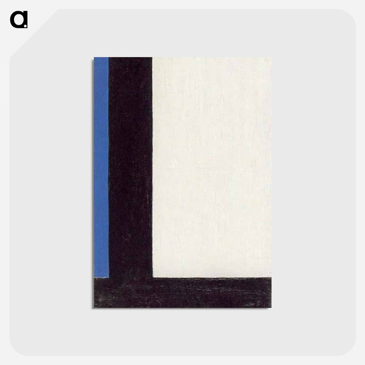 アートポストカード-Contra-Composition VII - テオ ファン ドゥースブルフ Postcard.