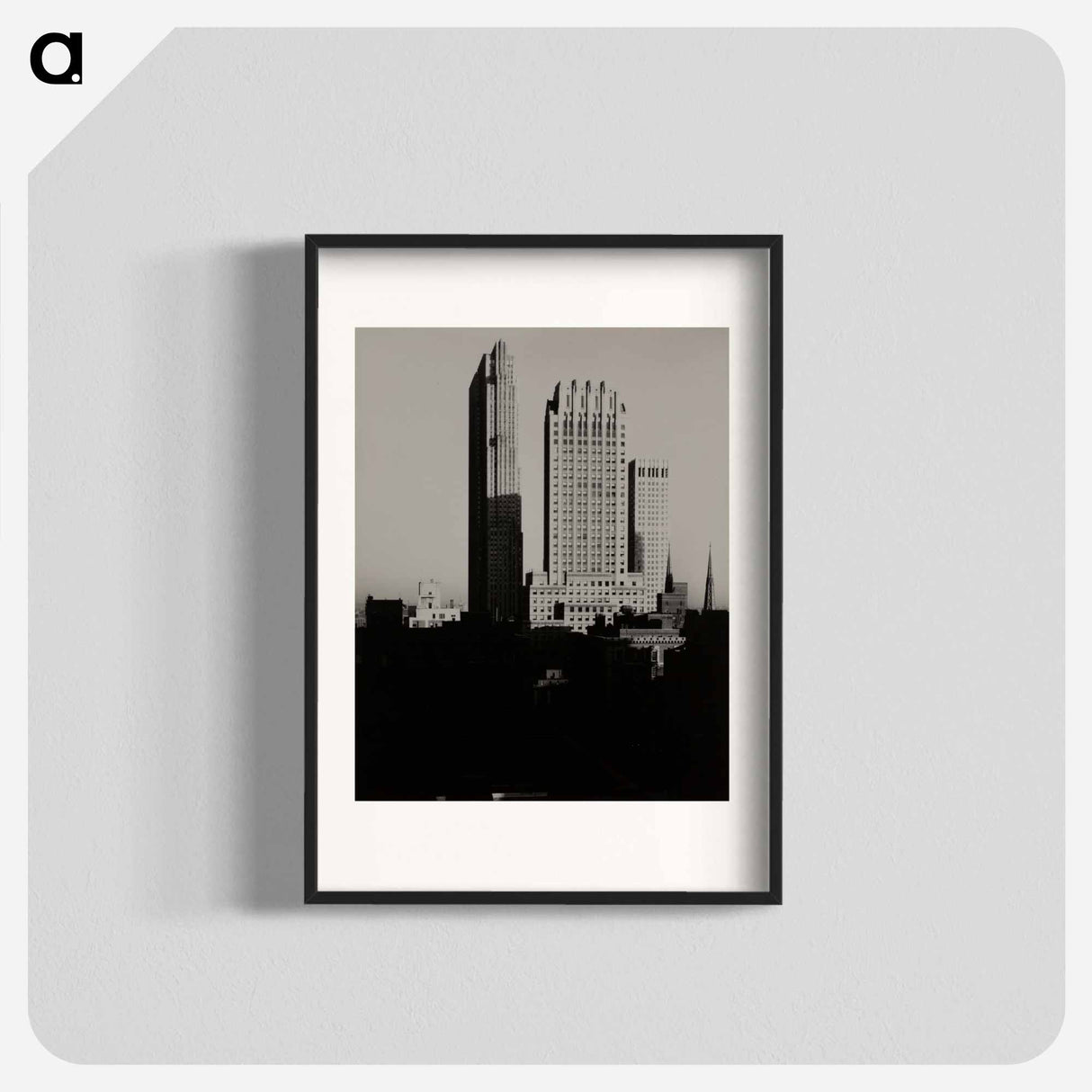 New York from the Shelton - アルフレッド スティーグリッツ Poster.