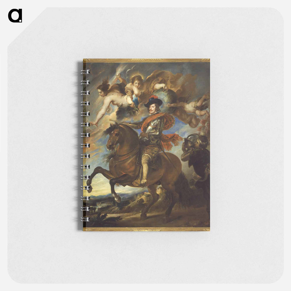 アートメモ帳-Allegorical Portrait of Philip IV - ディエゴ ベラスケス Memo.