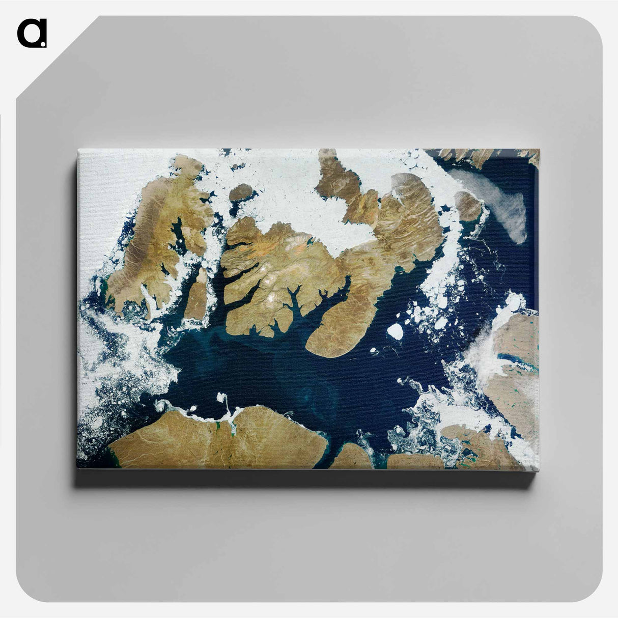 アートパネル-Northwest Passage Ice Conditions
- 上空からの地球 Canvas.