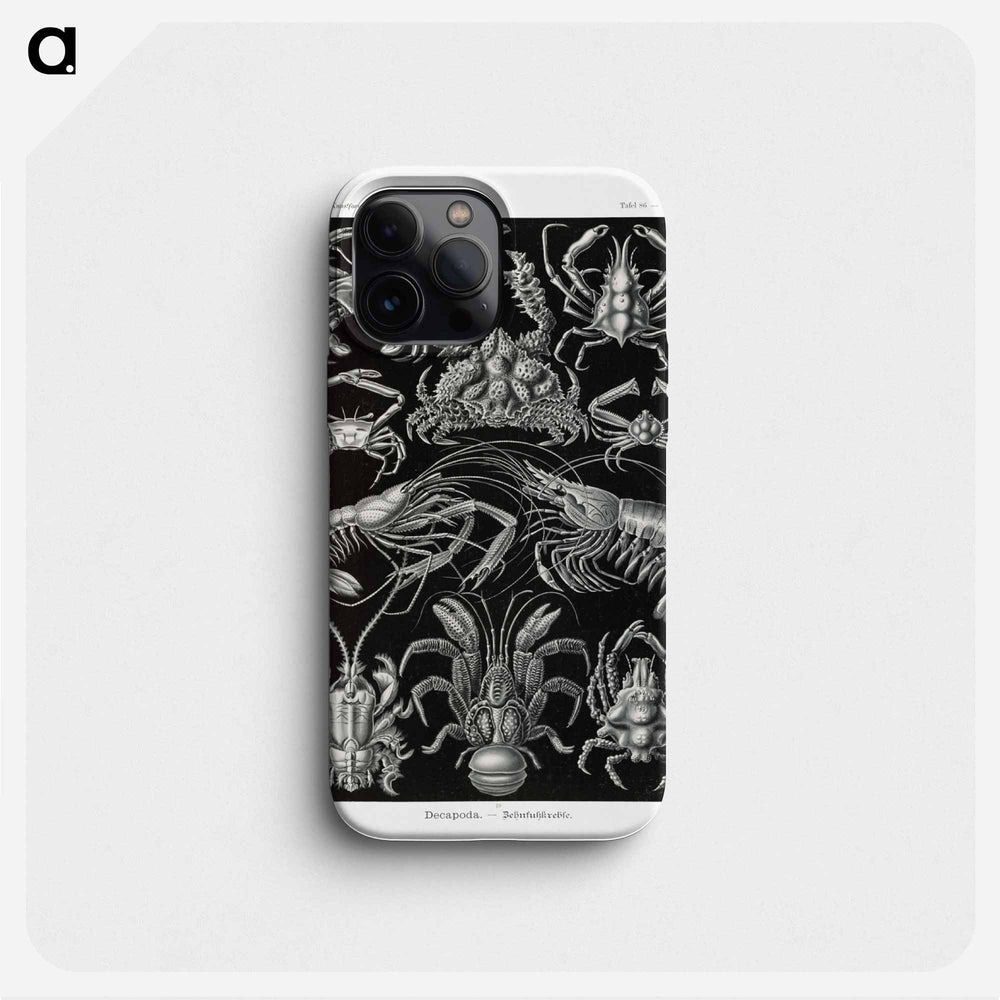 Decapoda–Behnfukkreble from Kunstformen der Natur - エルンスト ヘッケル Phone Case.