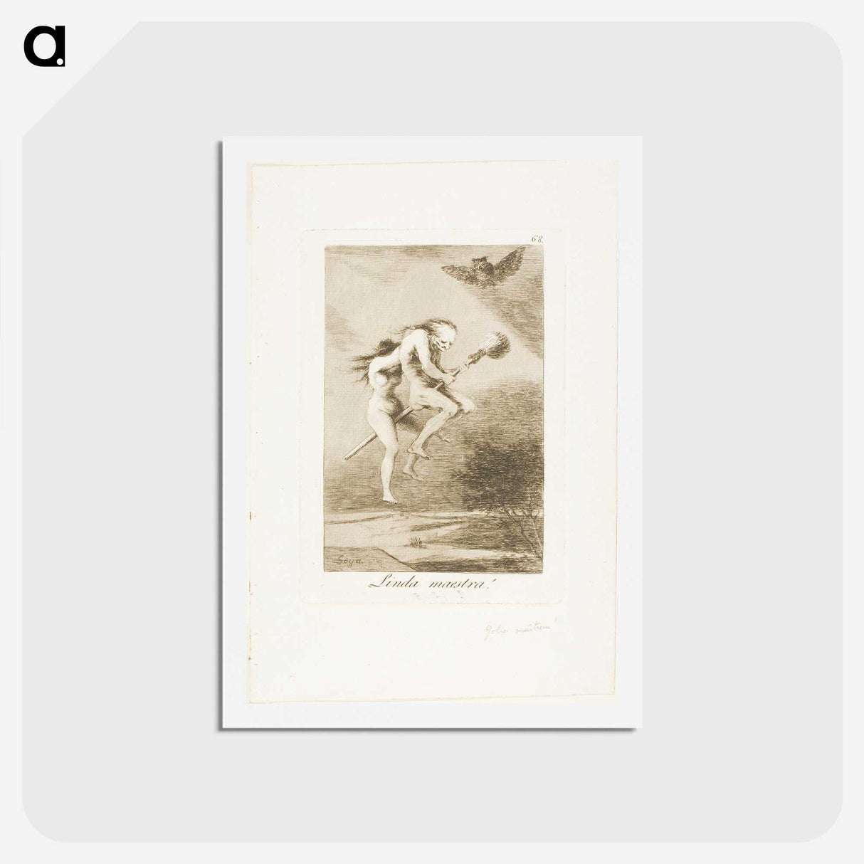 2-1_Francisco-de-Goya_hagaki