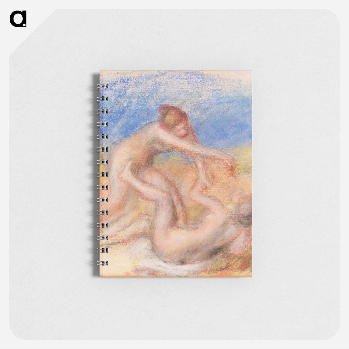 Two Nudes - ピエール オーギュスト ルノワール Memo.