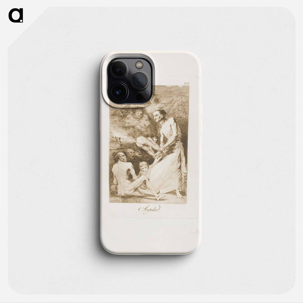Blow - Francisco de Goya Phone Case.