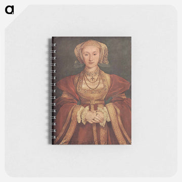 Portrait of Anne of Cleves - ハンス ホルバイン Memo.